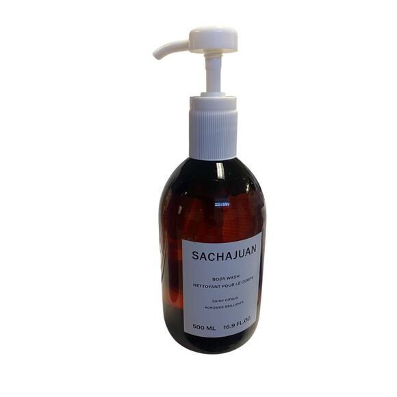 Sachajuan Shiny Citrus Body Wash 500 ml / 16.9 fl oz Fresh Citrus & Jasmine - Picture 1 of 1
